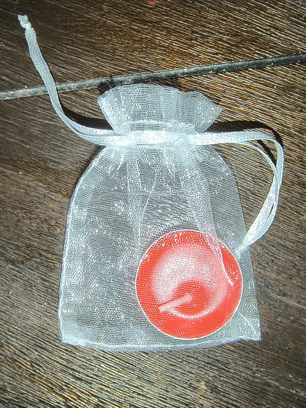 Baby Shower strawberry Favor Set — Pink Tea Light & Pen. 7pk